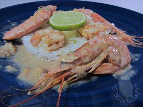 Crevettes à l'antillaise