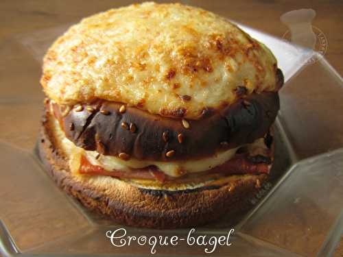 Croque- bagel