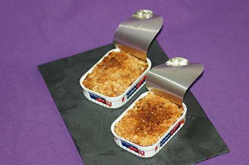 Crumble aux sardines