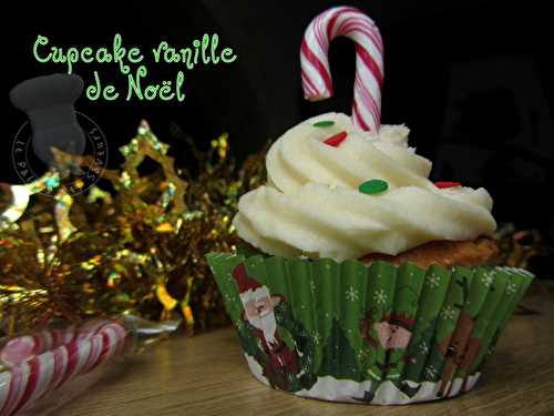 Cupcakes vanille de Noël