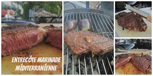 Entrecôte marinade Méditerranéenne