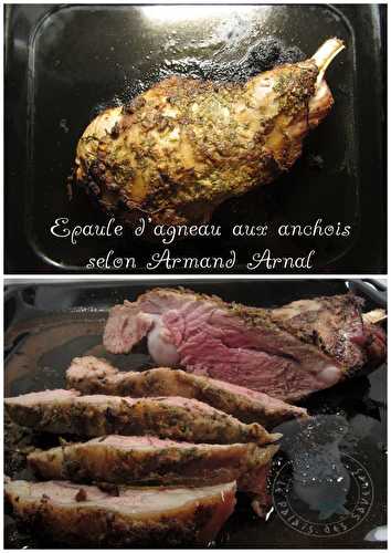 Epaule d'agneau aux anchois selon Armand Arnal