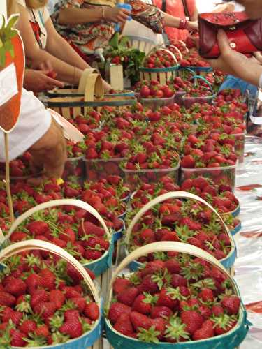 Fête de la fraise à Velleron