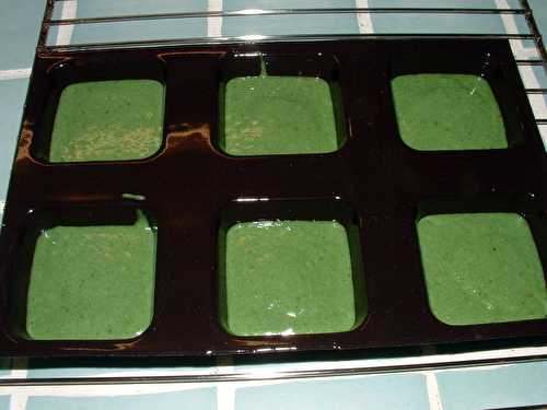 Financiers pistache/ framboise