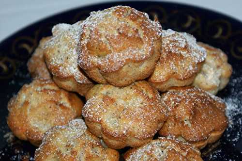 Financiers pomme/noisette