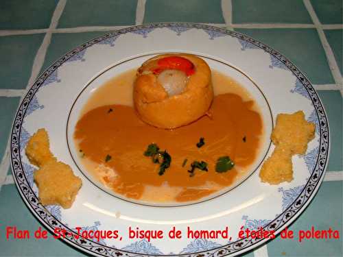 Flans de St Jacques