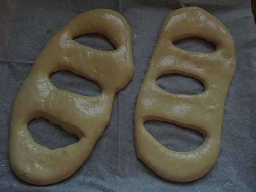 Fougasse salée à l'huile d'olive et au levain Kayser