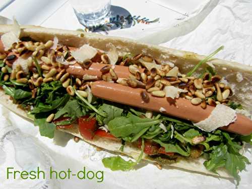 Fresh hot-dog - Le Palais des Saveurs