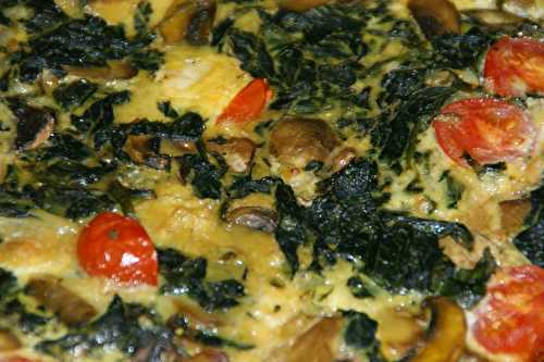 Frittata multicolore