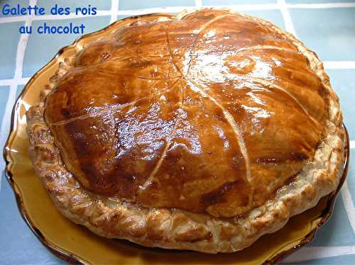 Galette des rois au chocolat