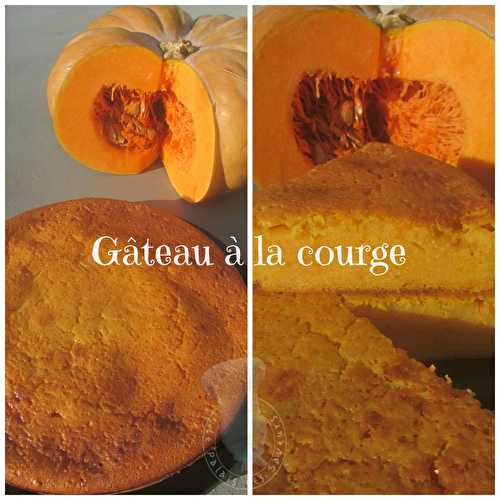 Gâteau à la courge