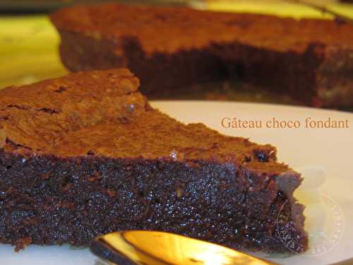 Gâteau choco fondant