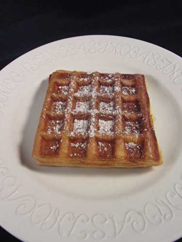 Gaufre feuilletée au Nutella