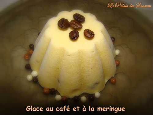 Glace au café et à la meringue