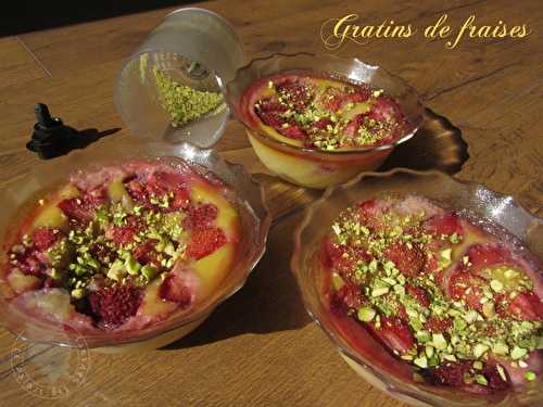 Gratins de fraises