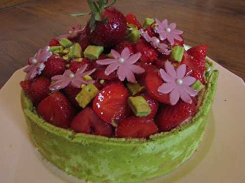 Green fraisier