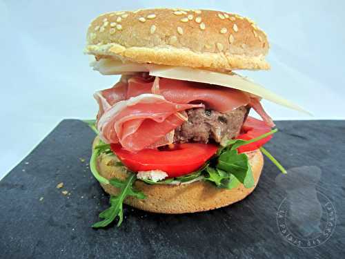 Hamburger de boeuf au Bayonne