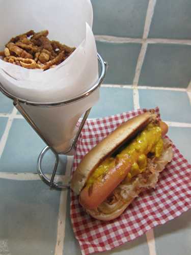 Hot-dog Comté, choucroute