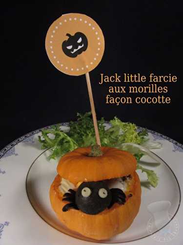 Jack little farcie aux morilles façon cocotte