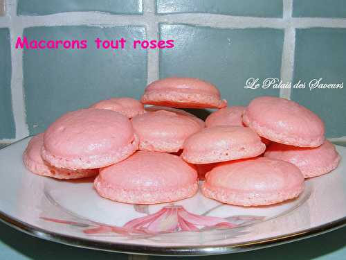 Macarons tout roses