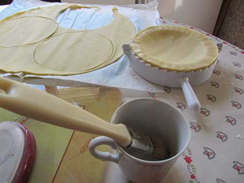 Millefeuille de gésiers au Cantal