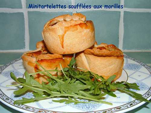 Mini tartelettes soufflées aux morilles