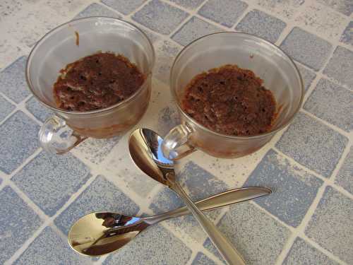 Mug cake au Nutella