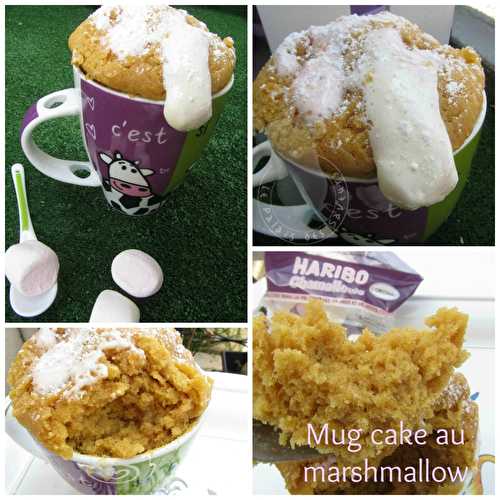 Mug cake marshmallow