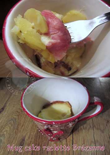 Mug cake raclette Brézanne