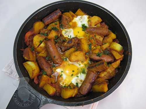 Ojja aux merguez et pommes de terre