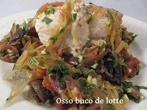 Osso buco de lotte