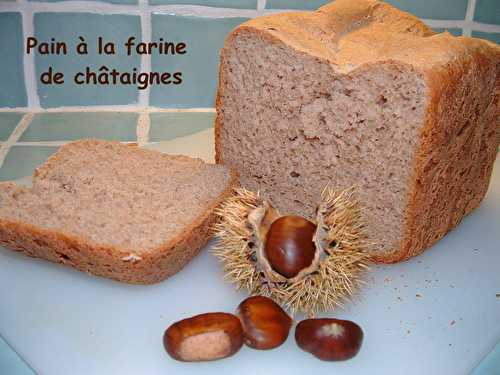 Pain à la farine de châtaignes