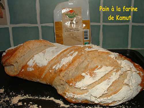 Pain à la farine de Kamut
