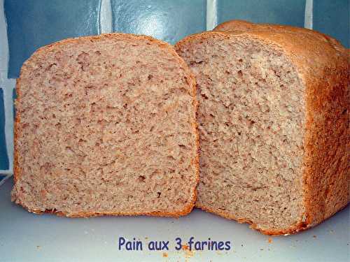 Pain aux 3 farines