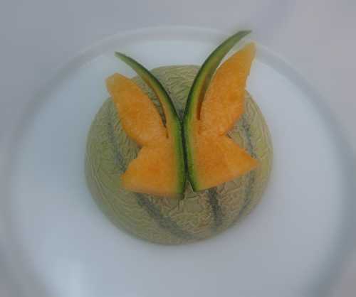 Papillons en melon