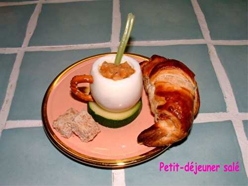 Petit-déjeuner salé, une idée pour Noël