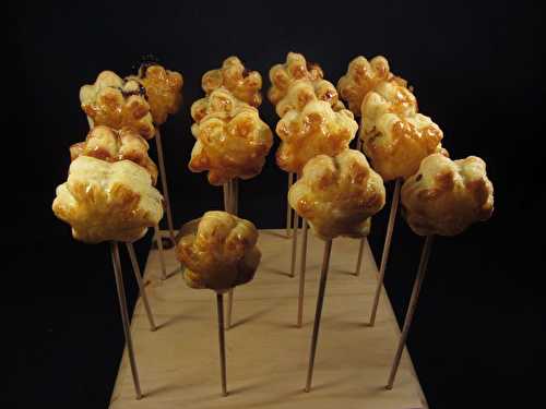 Pie pops à la confiture de cerises