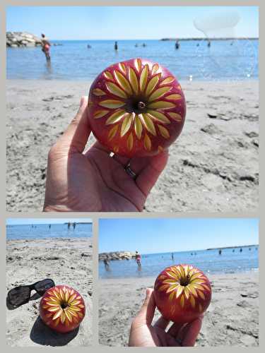 Pomme à la plage #3