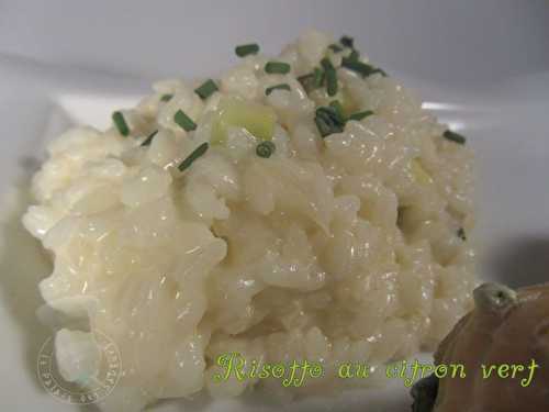 Risotto au citron vert