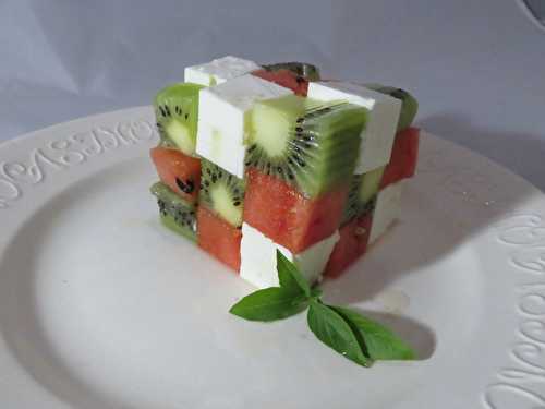 Rubik's cube en salade