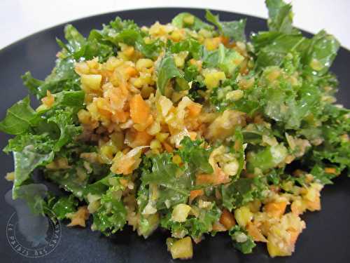 Salade de chou kale aux betteraves - Le Palais des Saveurs