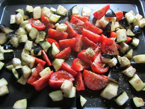 Salade de légumes confits