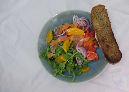 Salade de saumon aux agrumes