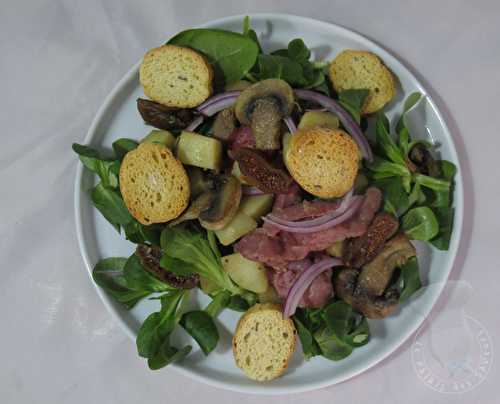 Salade gourmande aux gésiers