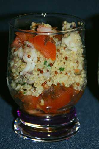 Salade océane de quinoa