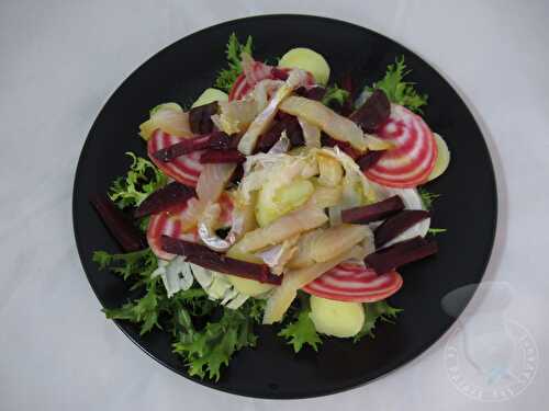 Salade tiède de haddock aux pommes de terre - Le Palais des Saveurs