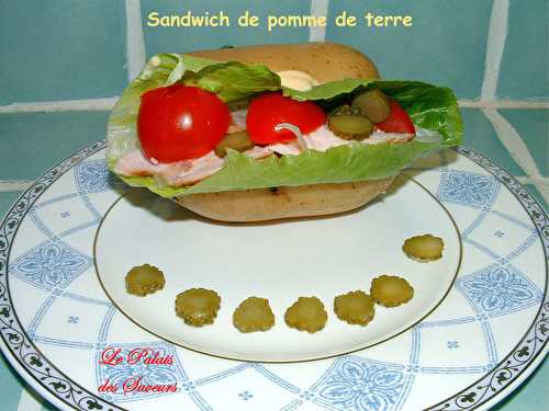 Sandwich de pomme de terre