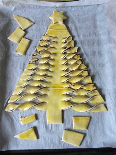 Sapin feuilleté à la tapenade