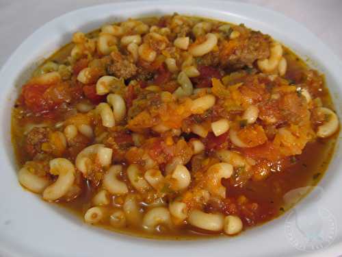 Soupe bolognaise