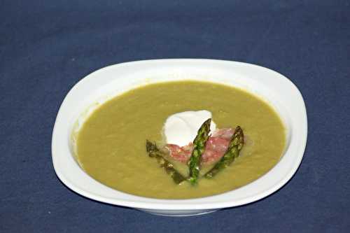 Soupe d'asperges vertes